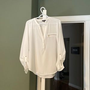 White sheer top - Dynamite Size Medium